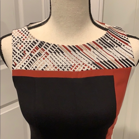 WHBM Color Block Top - Picture 3 of 8